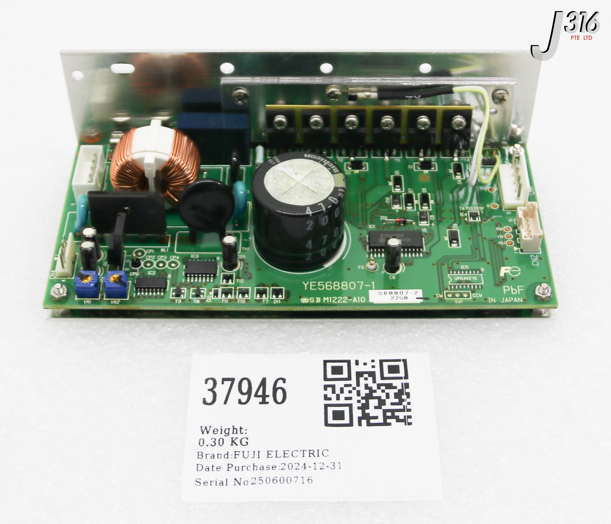 37946 FUJI ELECTRIC PCB ASSY YE568807-1 | eBay